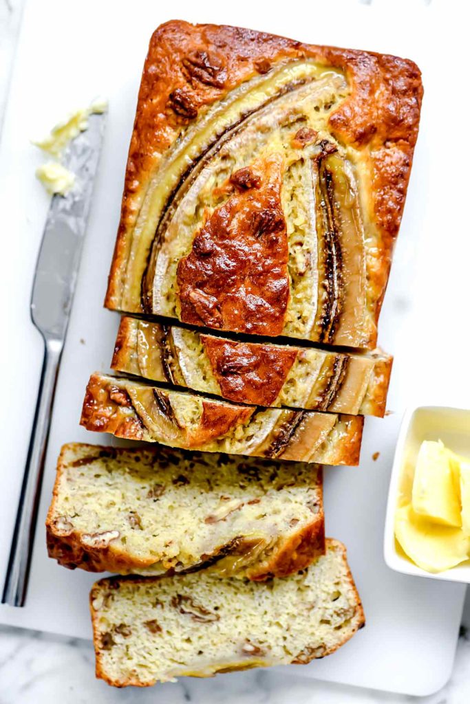 Classic Banana Bread Recipe | foodiecrush.com #banana #bread #quickbread #classic #easy