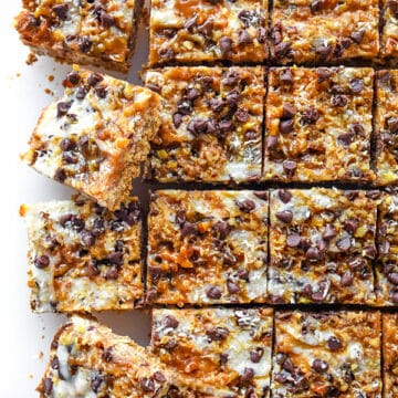 Caramel Seven Layer Bars | foodiecrush.com