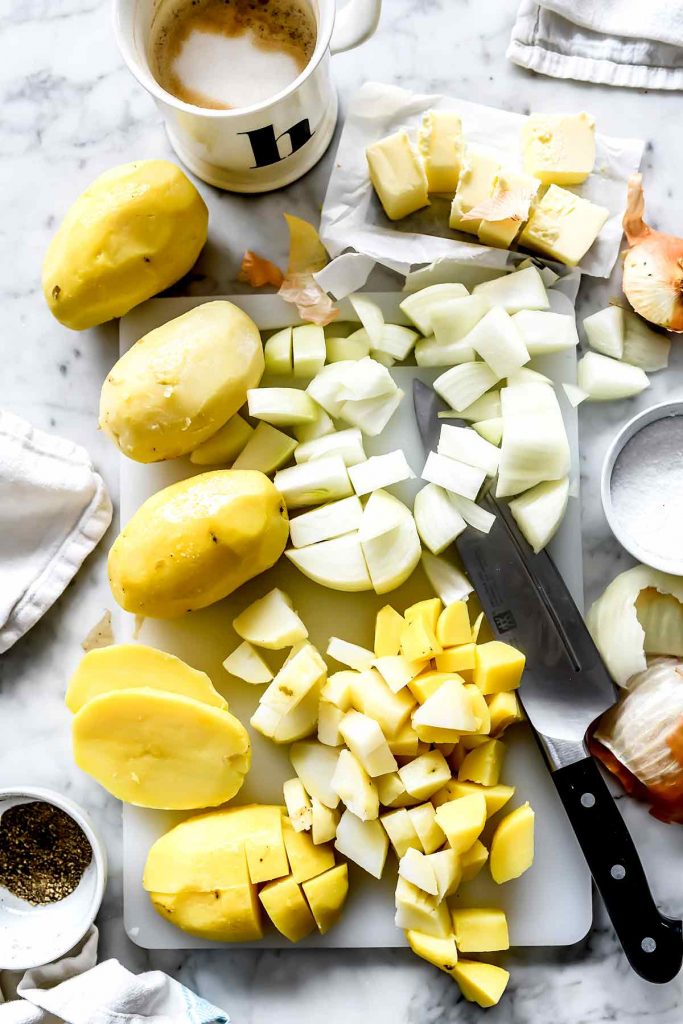 Potatoes and Onions | foodiecrush.com