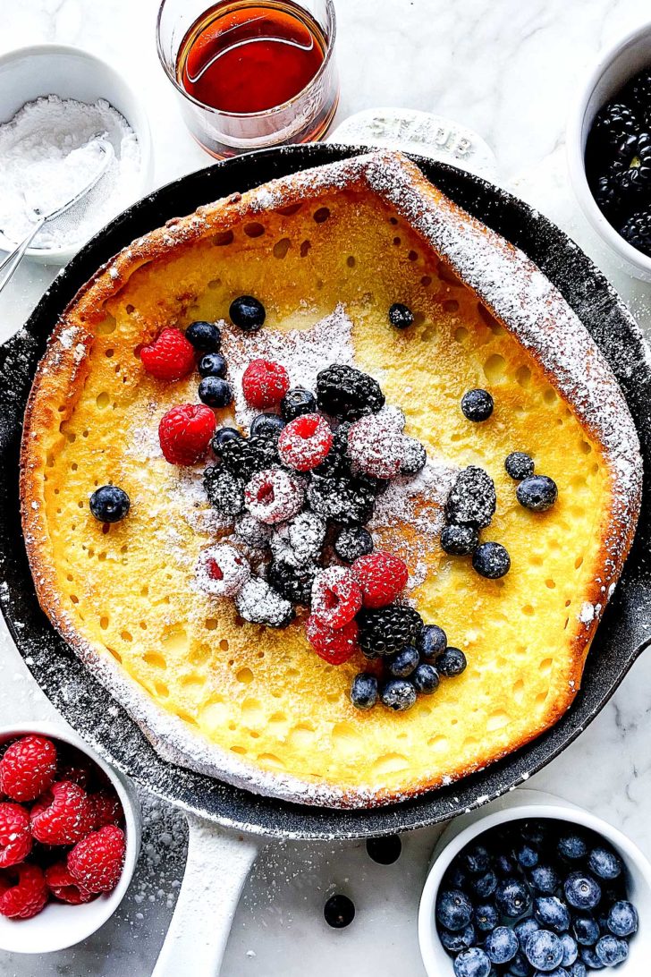 Dutch Baby German Pancake foodiecrush.com