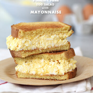 Egg Salad Sandwich | foodiecrush.com