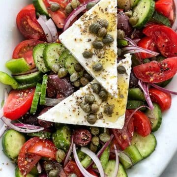 Horiatiki (Traditional Greek Salad)
