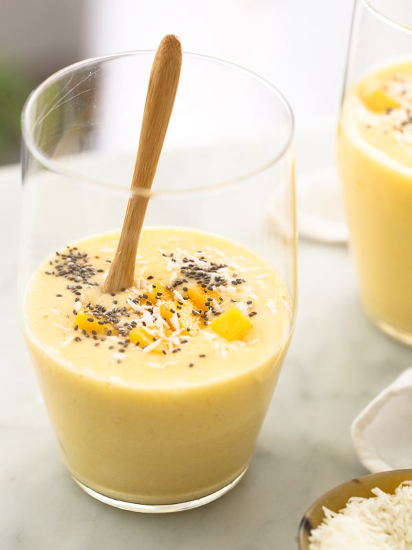 Mango Smoothie from foodiecrush.com on foodiecrush.com