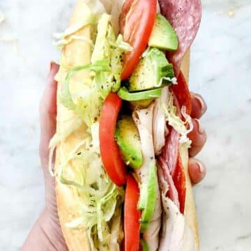 Hoagie Sandwich foodiecrush.com
