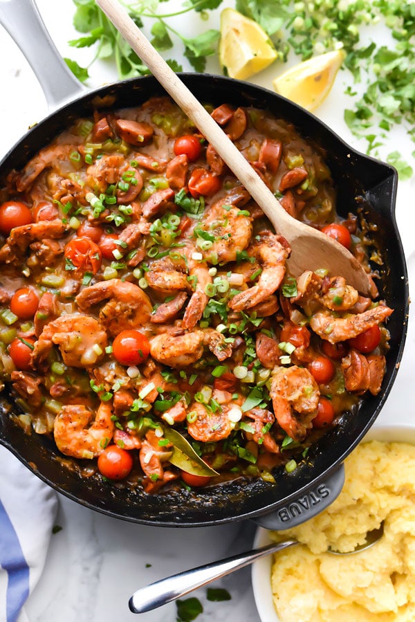 My Favorite Shrimp and Grits Recipe from foodiecrush.com on foodiecrush.com