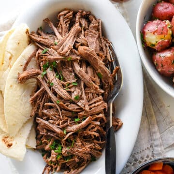 Slow Cooker Mexican Pot Roast | foodiecrush.com