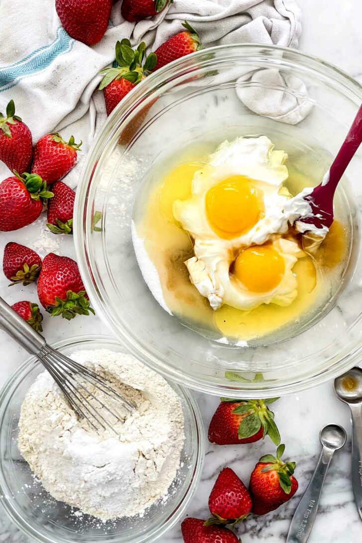 Strawberry Shortcake ingredients foodiecrush.com